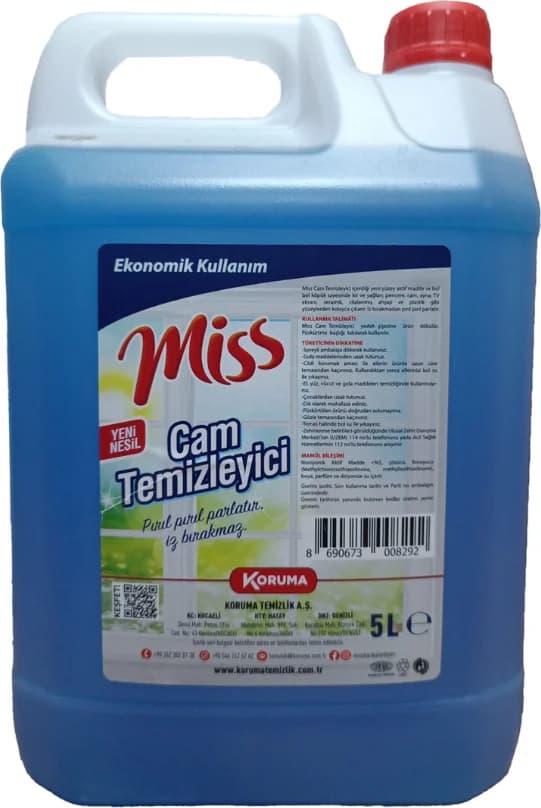 Miss Cam Temizleyici 5 Lt
